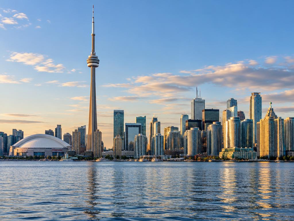 Imagen de referencia de Niágara y Toronto