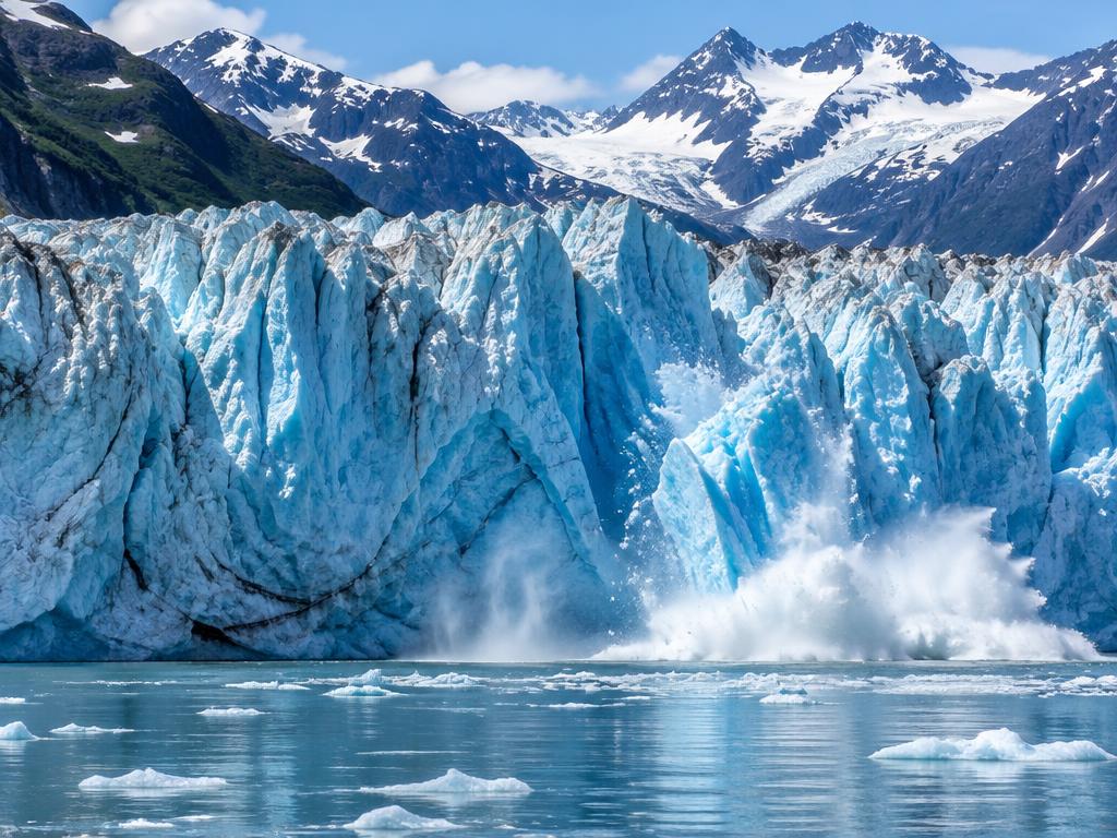 Imagen de referencia de Alaska glaciares