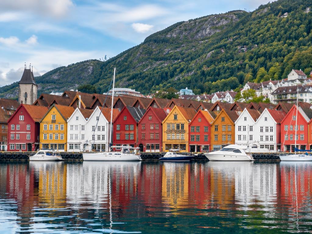 Imagen de referencia de Bergen y fiordos