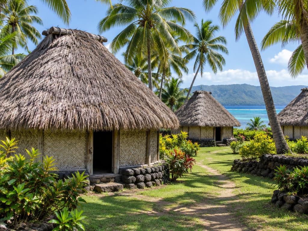 Imagen de referencia de Fiyi cultura y playa