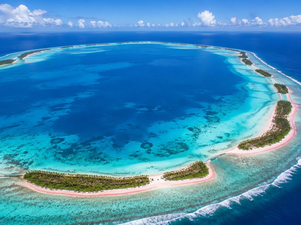 Imagen de referencia de Tahití y Bora Bora