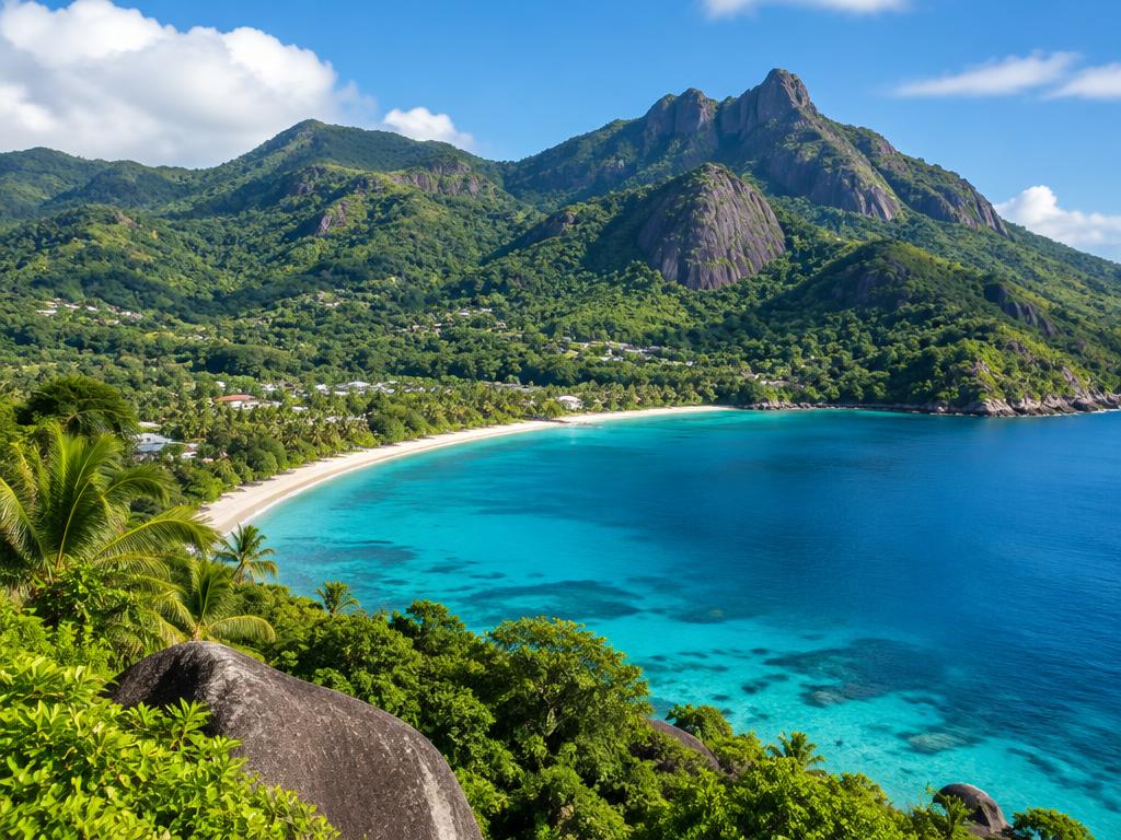 Imagen de referencia de Seychelles tres islas
