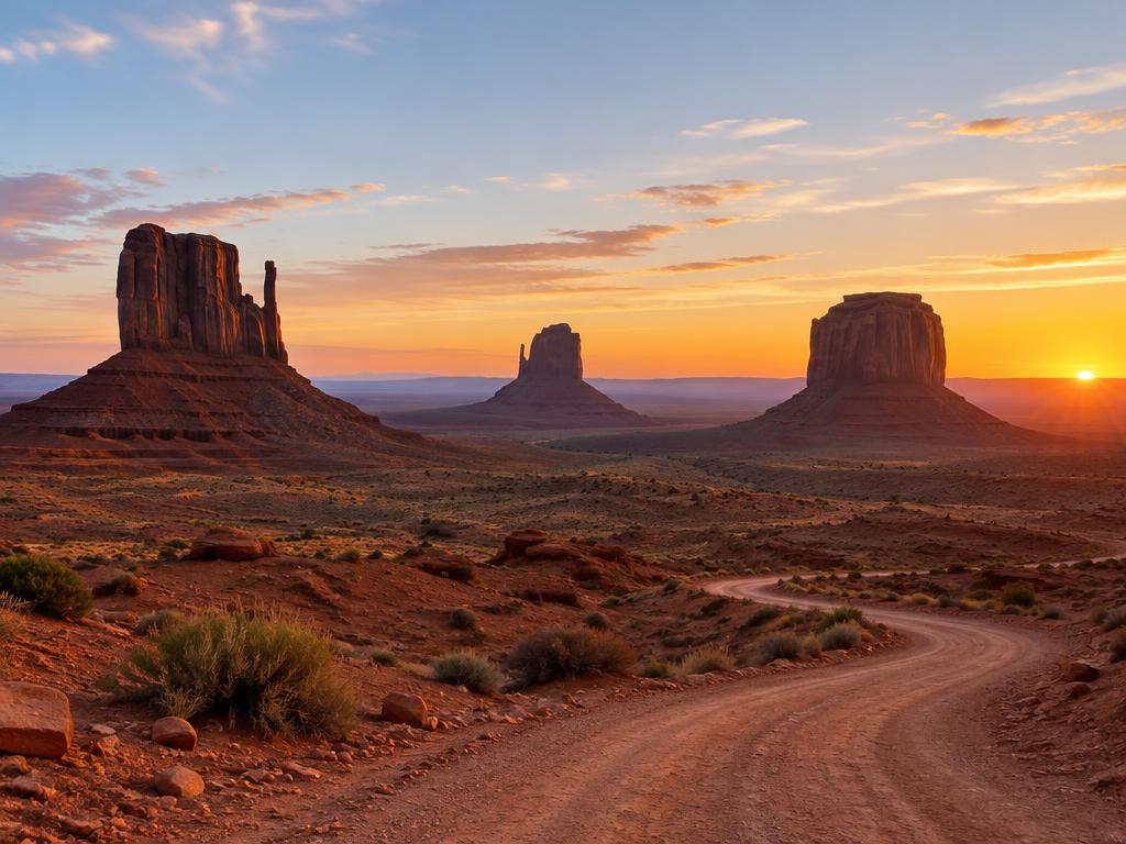 Monument Valley y el desierto
