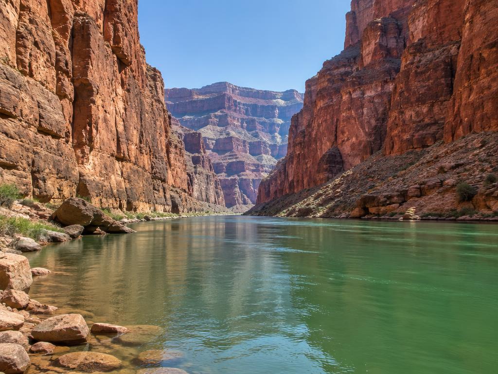 Imagen de referencia de Gran Cañón y Las Vegas