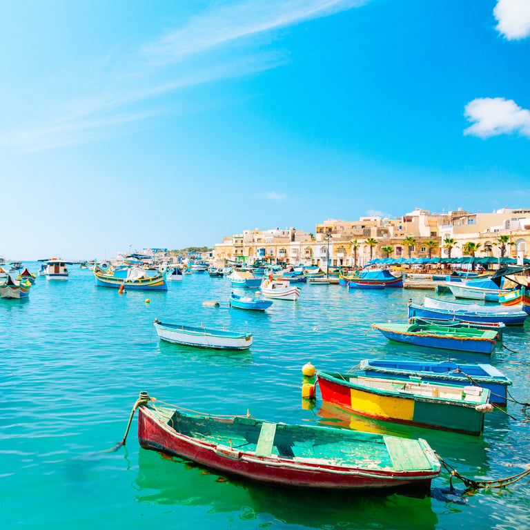 Marsaxlokk Harbor, Malta