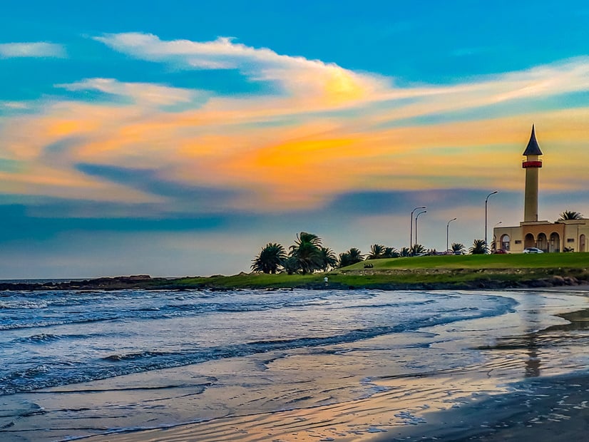 Diving Beach, Montevideo, Uruguay