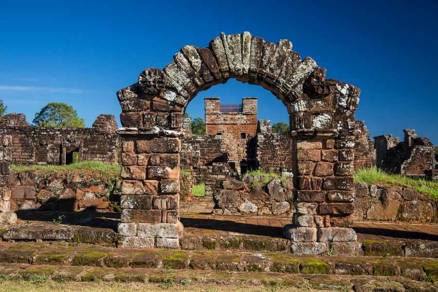 Trinidad de Parana jesuit ruins. Encarnacion, Paraguay